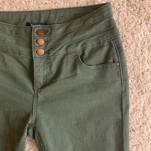 Dark Army Green Jeans